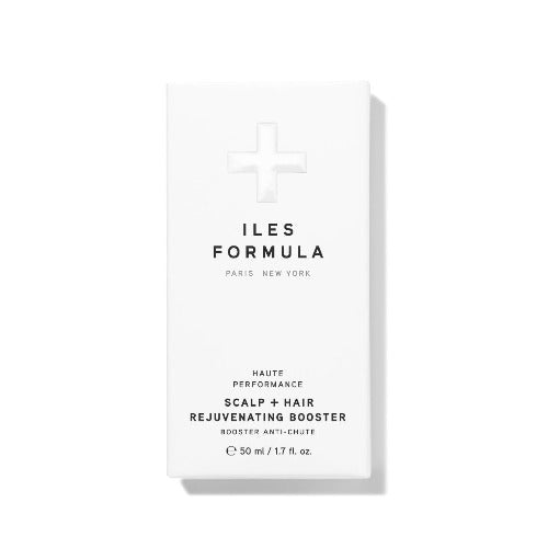 Booster Anti-Chute Iles Formula de la Boutique Flair, boutique de produits pour cheveux et salon de coiffure à Blainville.