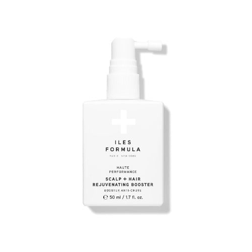 Booster Anti-Chute Iles Formula de la Boutique Flair, boutique de produits pour cheveux et salon de coiffure à Blainville.